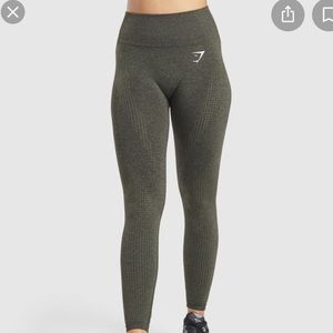 Gymshark Vital Seamless 2.0 Dark Green Mark Small
